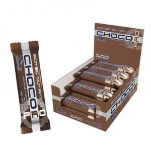 CHOCO PRO Double chocolate 20 Barres de 55 g - Scitec nutrition