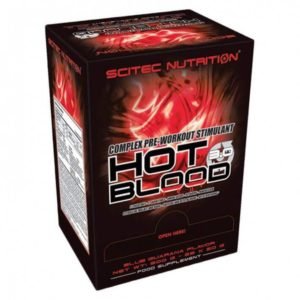 HOT BLOOD 3.0 25 sachets de 20 grammes - Scitec nutrition
