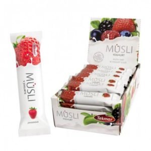 Müsli yogourt bars - Fraise - Boite de 32