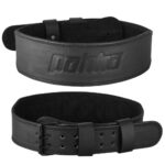 Pakka- CEINTURE- MUSCULATION -EN -CUIR- NOIR