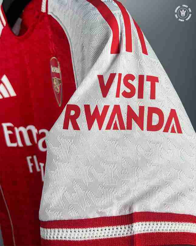 Maillot Arsenal Domicile 2025/26 - Adidas-maroc-khouribga-bodyshark