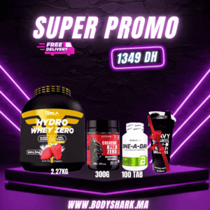hydro-whey-zero-2-27-kg-tesla-nutrition-creatine-pro-zero-300-g-eric-favre-multivitamine-one-a-day-biotech-usa-maroc-khouribga-bodyshark
