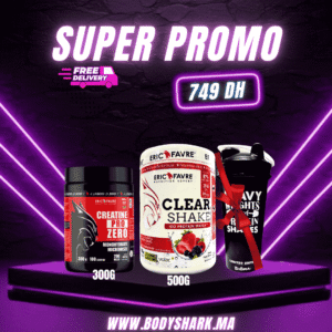 creatine_pro_zero_300g_clear_shake_500g_maroc_khouribga_bodyshark