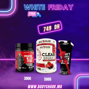 creatine-pro-zero-300g-clear-shake-500g-maroc-khouribga-bodyshark