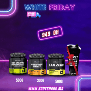 creatine_monohydrate_100%_300g_citrulline_malate_300g_eaa_zero_300g_maroc_khouribga_bodyshark