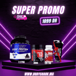 whey-core-protein-2.27kg-creatine-pro-zero-300g-zma-120-tab-maroc-khouribga-bodyshark